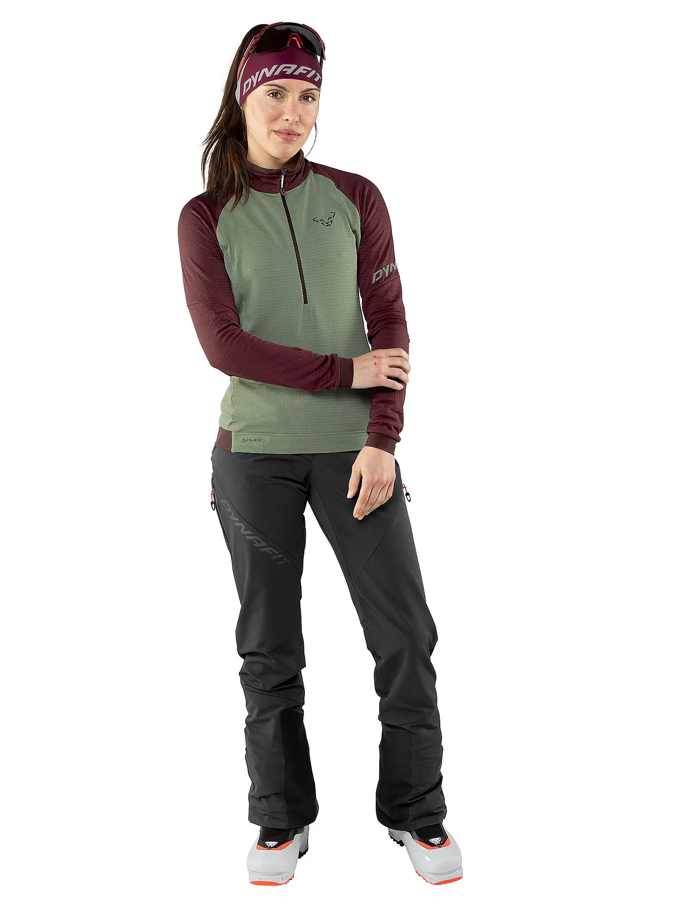 DYNAFIT | Damen Touren Zipshirt  Speed Polartec | 